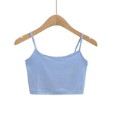 New Summer Navel Exposed Short Style Flat Belt Vest High Waist Elastic Tight Bag Hip Skirt Suit-Outfit