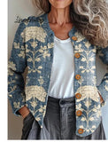 New 3D Printed Women's Cardigan Knitted Jacket Spring Autumn Shirt