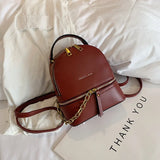 Backpack Elegant School Bag-Outfit
