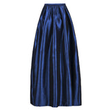 Europe Station New Popular Style Long Skirt High Waist Solid Color Fashion Pendulum Skirt Long Skirt-Outfit