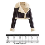 New Women's Autumn And Winter Fashion Fur Collar Collar Collar Velvet Jacket