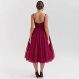 New Sexy Slings Bare Back Casual Dress INS Dress Dress Christmas