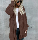 Free shipping Large size S-5XL New Winter 2021 Faux Fur Bear Coat Jacket