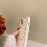 Little Flowers Phone Case-Outfit