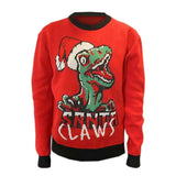 Christmas Print O-Neck Long Sleeve