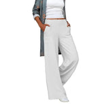 Large Draping Casual Pure Color Elastic