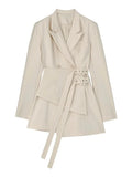 Design Blazer Woman 2025 New Collar High-End Long-Sleeved Small Suit With High-End