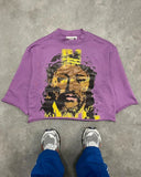 T-Shirt Five-Sleeved Loose Hip-Hop Top Tide Brand