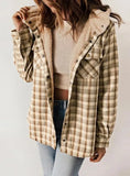 2025 Women's Jacket Long Sleeve Hairy Hooded Jacket Jacket With