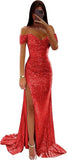 New Party Glit With Open Fork Dress INS Casual Fashion Dress