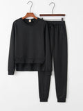 New Two-Piece Suit Irregular Fork Set Women's