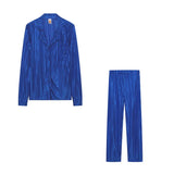 Women's Clothing Hot Burst Sexy Pressure Folds Loose Leisure Multi-Color