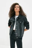 Trendyol With Color Block Denim Jacket