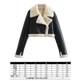 New Women's Autumn And Winter Fashion Fur Collar Collar Collar Velvet Jacket
