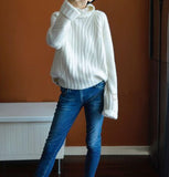 Autumn Winter sweater women turtleneck cashmere sweater knitted pullover women sweter fashion sweaters new Loose Plus Size
