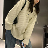 Wind Sweet Retro Hooded Knitted Sweater Women's Autumn And Winter 2024 New Loose Board Pullover-Outfit
