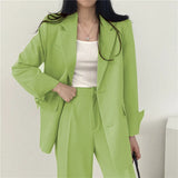 Toloer Suit Jacket Female 2024 New Spring And Fall Korean Version Chic Small Suit Jacket Design Sense Minority-Outfit