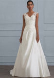 New Lace Dress European Wedding Show Low-Necked Large-Size Dress Dress