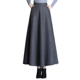Dress Women's Autumn And Winter Big Skirt Mid-Length Skirt 2025 Autumn And Winter New Dress Showing Skinny
