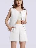 New Fashion Temperament Vest Suit Women's