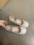 Evening Night Wind Mary Jane Shoes Women's 2025 New French Elegant Silk And Satin With Skirts To Increase Evening