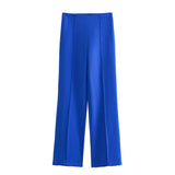 Belt Dress Collar Suit Jacket 2310187 Slim Straight Tube High Waist Trousers 2216118 Suit-Outfit
