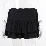 Summer New Hot Girls Sexy Slim Side Waist Tie Half Skirt Women's Fashionable Dress-Outfit