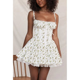 Spring Summer New Sexy Women's Lace To Receive Belt Sling Small Skirt