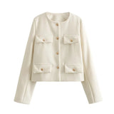 Women's Autumn And Winter Fashion New 15 Color Jacket Small Scent Style Short Suit