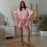 Fashion Suit Jacket Skirt Suit Suit Women's Waist Design Thin Elegant Simple And Competent Two