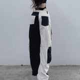 Patchwork Corduroy 90s Cargo Pants-Outfit