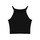 Toloer Desire Wind Hot Girl Hang Neck Condole Belt Small Vest Female 2023 Summer Slim Sexy Wear Outside With A Bottom Shirt