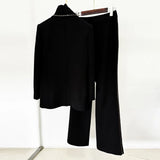 New Star Fashion Scarf Hot Loose Suit Suit Trousers Set Two