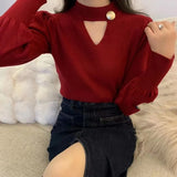 And Winter 2025 Short Scented Sleeker New Marinade Fashion Famous Jacket Temperament Knitted Sweater