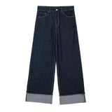 2025 New Women's Roll-Sleeve Denim Jacket Straight
