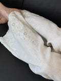 And Autumn New Temperament Thin Gentle And Comfortable Fashion Design Sense Of Lazy Atmosphere Linen Embroidery