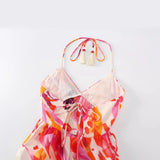 New Summer Printed Lace Dress Shows A Slim Dress At The Waist And 2298106.-Outfit