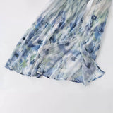 New Open Metal Thread Printed Dress 2887188-Outfit