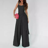 New Fashion Casual Strap Pants Women's