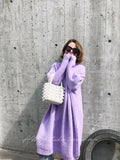 Thick Winter Women'S Dress 2022 Fall Sweater Women Dress Long Sleeve Knitted Dresses Maxi Vintage Oversize Dresses