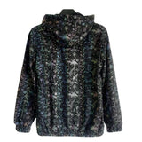 2024 Mushroom Colorful Reflective Jacket Men And Women's Fashion Hooded Coat Ins Colorful Reflective Jacket-Outfit