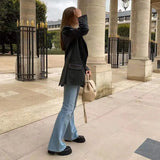 Women's Leather Jacket 2022 Autumn Winter Casual PU Loose Jackets Female Streetwear New Spring Fashion Faux Fur Blazer