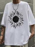Men's Darkness Sun Graphic Tee-Outfit