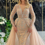 New Women's Dress Temperament Tail French Simple Sprinkling Gold Court Screen