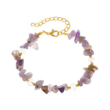 Amethyst Harmony Bracelet-Outfit