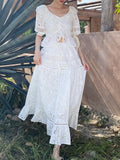 New Small Fragrant Suit Female Famous Lady French Style Embroidered Blouse Dress Half Dress Women's