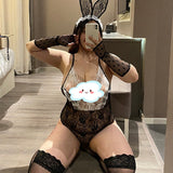 Sex Lingerie Tau Sex Dress Suit Seduction Big Bunny Lace Teasing Perspective Pajamas Passion