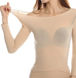 Toloer Spring And Autumn Black All Transparent Mesh Yarn Bottom Shirt Female Long Sleeve Sexy Perspective Thin Net Shirt Super Elastic Gauze