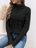 Jasmine Solid Color Jacket Sweater Women Thick Warm Loose Thin Knitted Shirt Long Sleeve