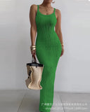 White Slim Dress LZR16640 / HDZ0222-Outfit